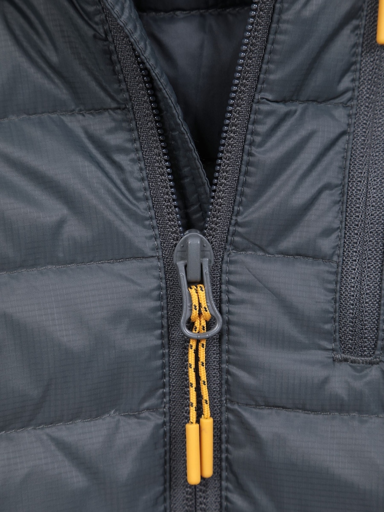 Gris - Chaqueta acolchada impermeable de hombre Henry II de Mountain Warehouse - Imagen 8 de 8