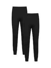 Mountain Warehouse Black Talus Mens Thermal Joggers Multipack - Image 1 of 6