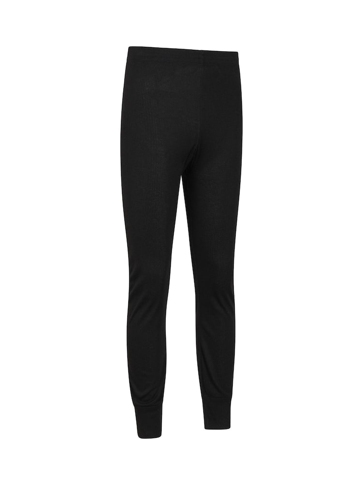 Negro - Mountain Warehouse Talus Mens Thermal Leggings - Imagen 2 de 6