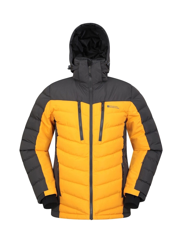 Mountain Warehouse Yellow Vulcan III Mens Snow Ski Jacket - Image 1 of 7