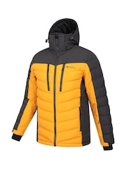 Mountain Warehouse Yellow Vulcan III Mens Snow Ski Jacket - Image 4 of 7