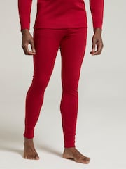 Mountain Warehouse Red Talus Mens Thermal Leggings - Image 3 of 4