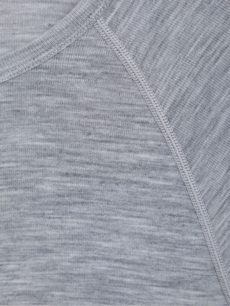 Mountain Warehouse Grey Merino Mens Round Neck Thermal Top - Image 9 of 9