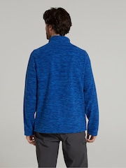 Mountain Warehouse Blue Mens Snowdon II Full-Zip Fleece Jacket - Image 3 of 4