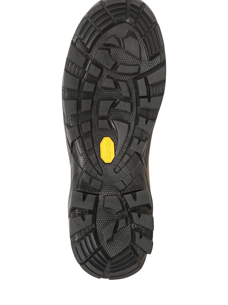Mountain Warehouse Brown Odyssey Extreme Waterproof, Vibram Sole Leather Mens Hiking Boots - Image 5 of 8