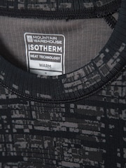 Mountain Warehouse Green/Grey Talus Mens Printed Thermal Top - Image 2 of 2