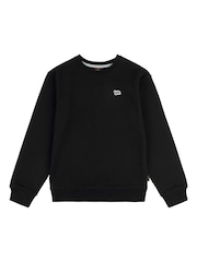 Lee Black Boys Badge Sweatshirt - Image 7 of 9