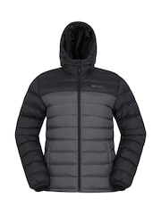 Mountain Warehouse Grey Mens Seasons II Water Resistant Padded Jacket - Image 1 of 5