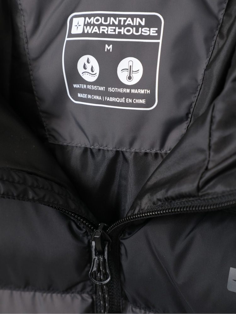 Mountain Warehouse Grey Mens Seasons II Water Resistant Padded Jacket - Image 5 of 5