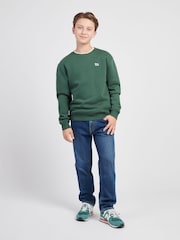 Lee Green Boys Badge Sweatshirt - Image 3 of 8