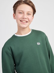 Lee Green Boys Badge Sweatshirt - Image 4 of 8