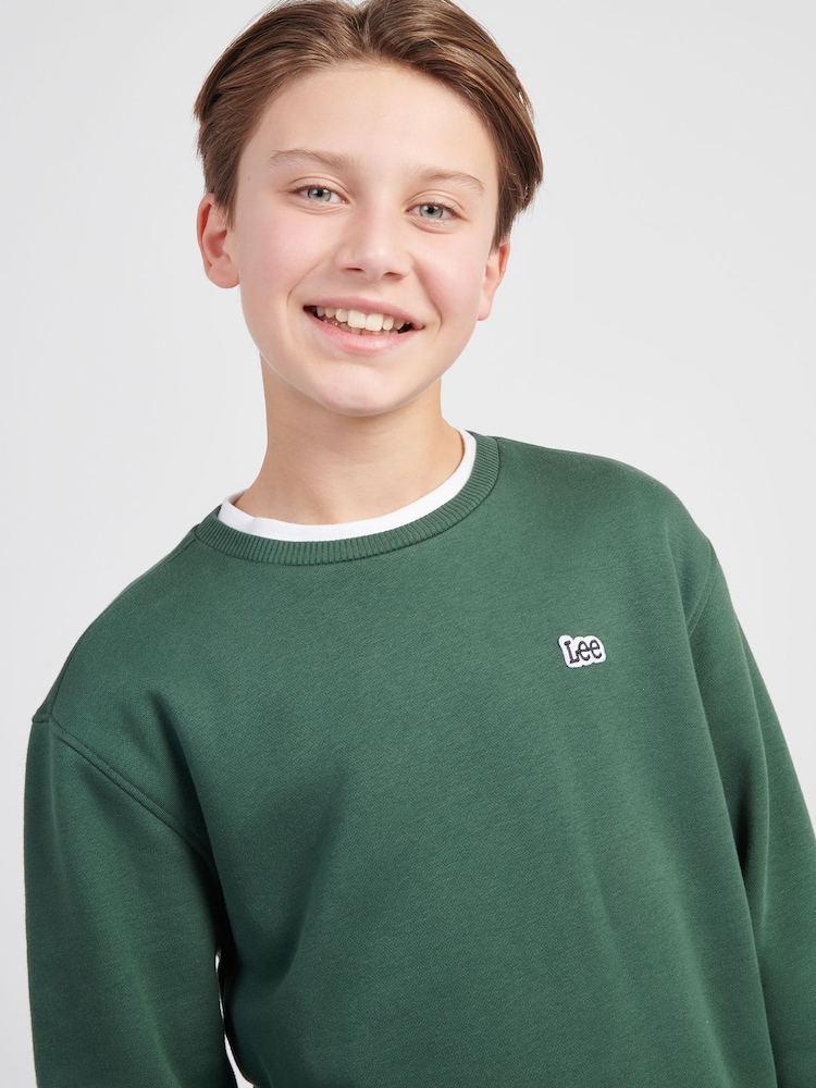 Lee Green Badge Sweatshirt - Image 4 of 8