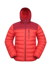 Mountain Warehouse Red Link Mens Water Resistant Padded Jacket - Image 5 of 9