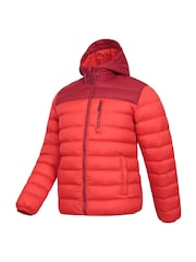 Mountain Warehouse Red Link Mens Water Resistant Padded Jacket - Image 8 of 9