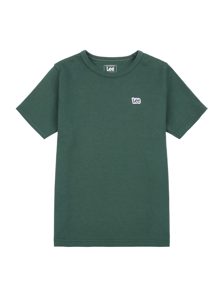 Lee Green Boys Twill 100% Cotton Jersey T-Shirt - Image 1 of 3