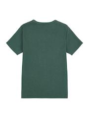 Lee Green Boys Twill 100% Cotton Jersey T-Shirt - Image 2 of 3