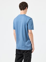 Weekend Offender Mens Blue Supersonic Graphic 100% Cotton T-Shirt - Image 2 of 6