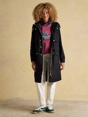 Joules Elbridge Black Waterproof coat with Hood - Image 10 of 11