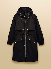 Joules Elbridge Black Waterproof coat with Hood - Image 11 of 11
