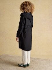Joules Elbridge Black Waterproof coat with Hood - Image 2 of 11