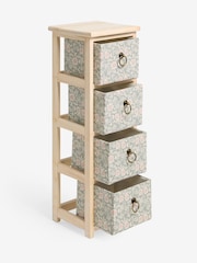 Green Sage Floral Print Storage Drawers - Image 7 of 7