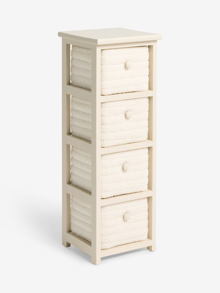 Natural Rib Borg Storage Drawers - Image 1 of 3