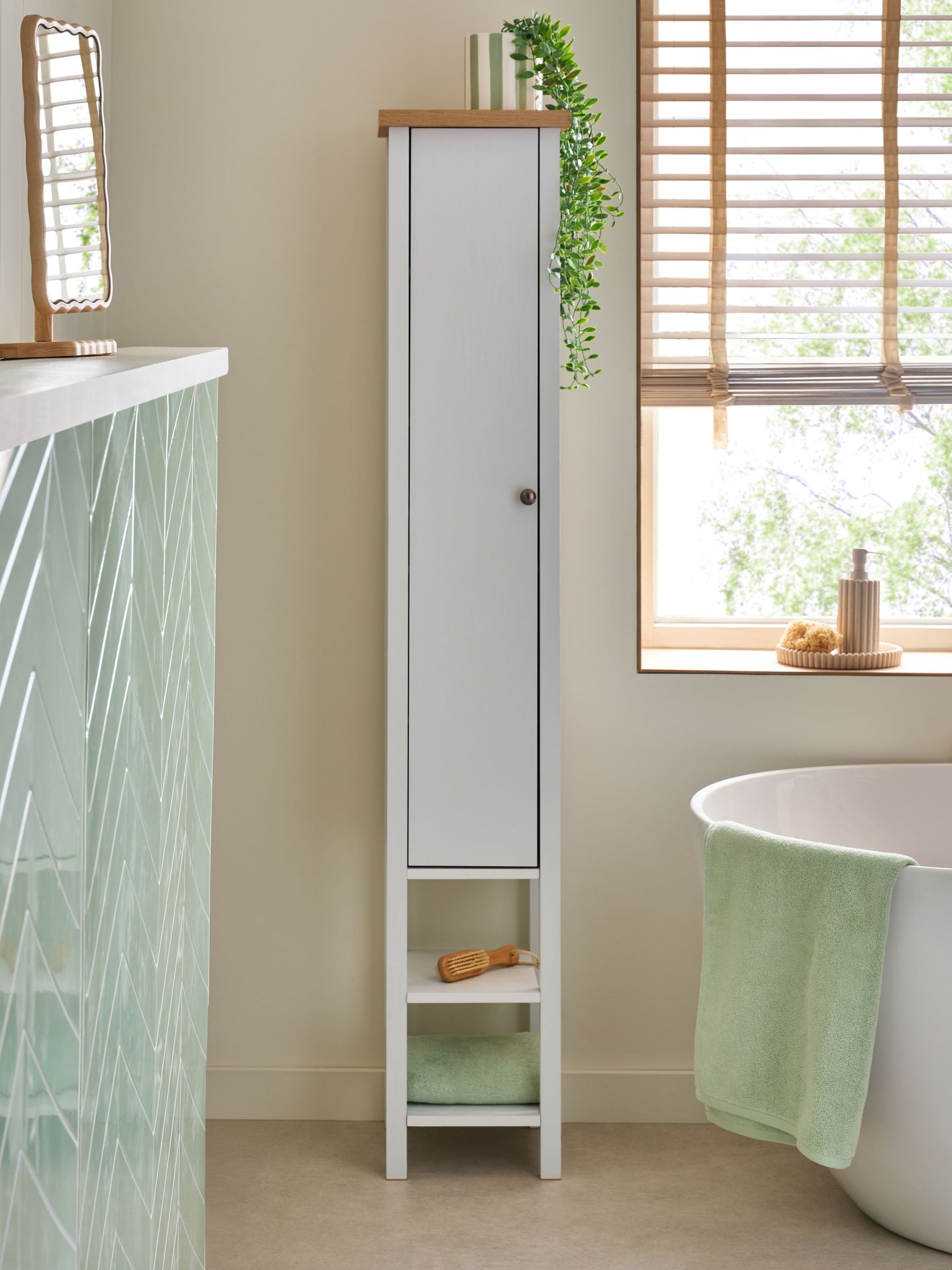 Buy White Malvern Chalk Tall Storage Console from the Next UK online shop
