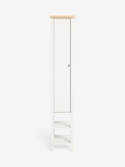Chalk Malvern Tall Boy Storage Console - Image 1 of 9