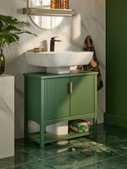 Green Rib Emilie Under Sink Storage Cabinet Unit - Image 2 of 10