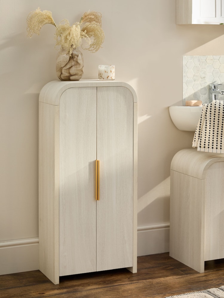 Light Natural Mia Storage Console Cabinet - Image 1 of 6