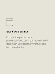 Light Natural Mia Storage Console Cabinet - Image 6 of 6