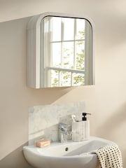 Light Natural Mia Mirrored Wall Cabinet - Image 1 of 8