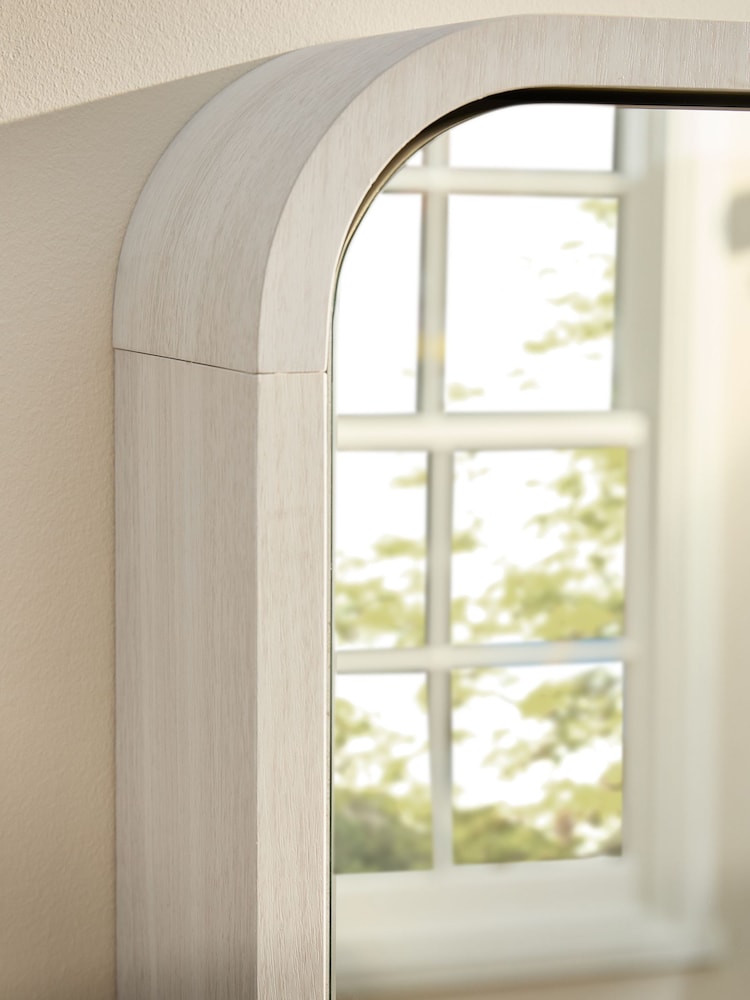 Light Natural Mia Mirrored Wall Cabinet - Image 2 of 8