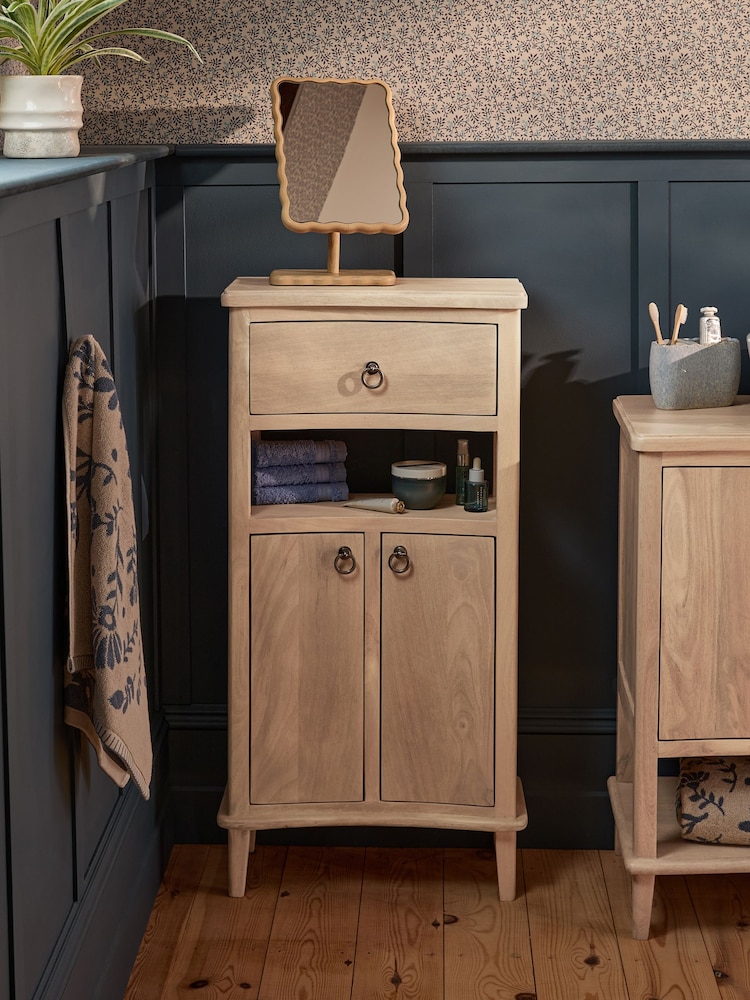 Light Natural Sadie Storage Console Cabinet - Image 1 of 11 Light Natural Sadie Storage Console Cabinet - Image 1 of 11