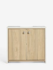 Natural Rib Kendrick Under Sink Storage Cabinet Unit - Image 3 of 11
