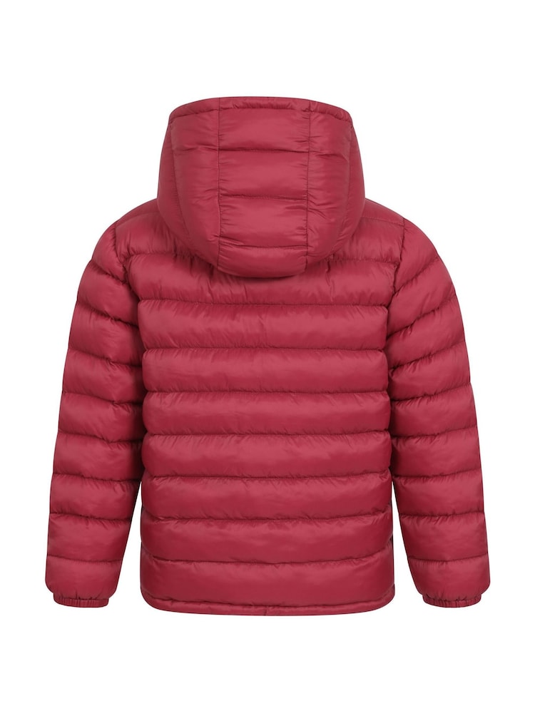 Mountain Warehouse Orange Kids Seasons Water Resistant Faux Fur Lined Padded Jacket - Image 3 of 6
