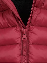 Mountain Warehouse Orange Kids Seasons Water Resistant Faux Fur Lined Padded Jacket - Image 6 of 6