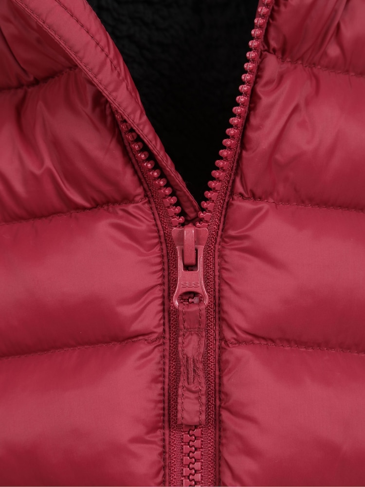Mountain Warehouse Orange Kids Seasons Water Resistant Faux Fur Lined Padded Jacket - Image 6 of 6