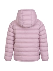 Mountain Warehouse Pink Light Kids Seasons Water Resistant Faux Fur Lined Padded Jacket - Image 3 of 6