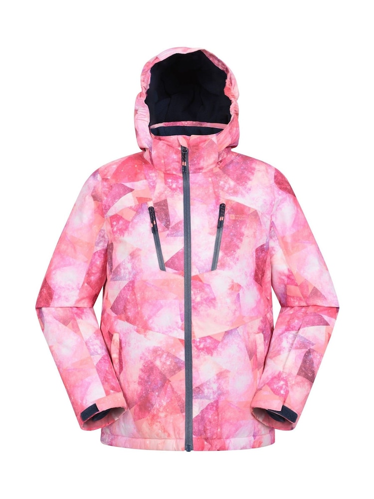 Mountain Warehouse Pink Kids Galactic Extreme Waterproof Ski Jacket - Image 1 of 7