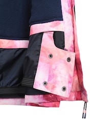 Mountain Warehouse Pink Kids Galactic Extreme Waterproof Ski Jacket - Image 6 of 7