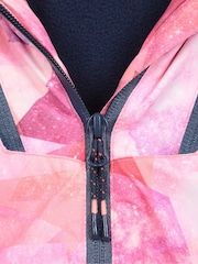 Mountain Warehouse Pink Kids Galactic Extreme Waterproof Ski Jacket - Image 7 of 7