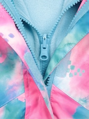 Mountain Warehouse Light Blue Kids Aries Printed Waterproof 3-in-1 Jacket - Image 7 of 7