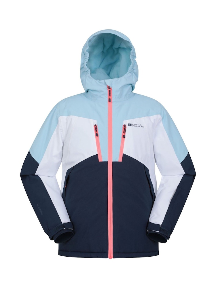 Mountain Warehouse Blue Kids Galactic II Extreme Waterproof Ski Jacket - Image 1 of 8