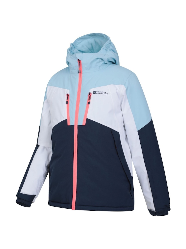 Mountain Warehouse Blue Kids Galactic II Extreme Waterproof Ski Jacket - Image 2 of 8