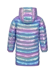Mountain Warehouse Pink Kids Florence Longline Padded Jacket - Image 3 of 5