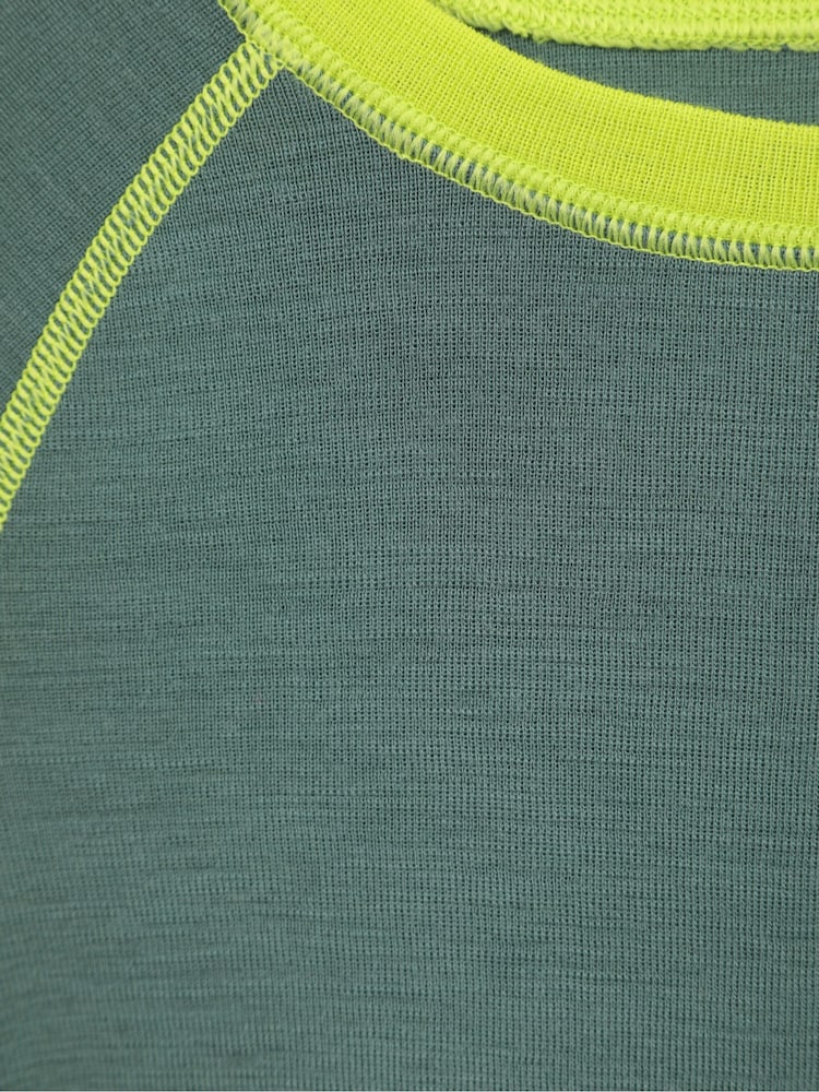 Mountain Warehouse Green Merino II Kids Round Neck Thermal Top - Image 5 of 5