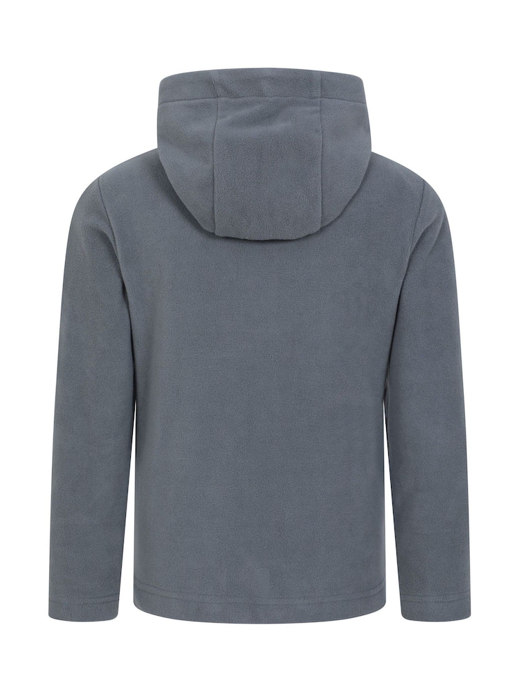 Mountain Warehouse Grey Kids Camber II Fleece Hoodie - Image 3 of 5