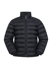 Mountain Warehouse Black Kids Vista Water Resistant Padded Jacket - Image 1 of 5