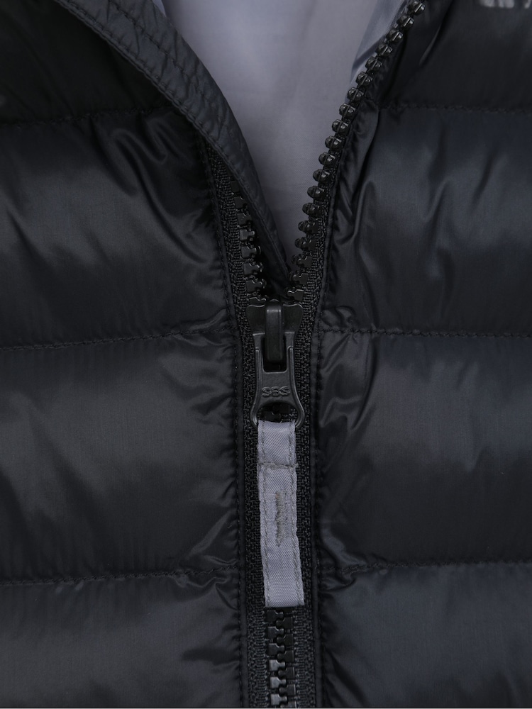 Mountain Warehouse Black Kids Vista Water Resistant Padded Jacket - Image 5 of 5